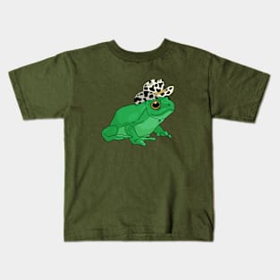 Frog Sheriff of the Cottagecore: A Western Adventure for Toad Lovers Kids T-Shirt